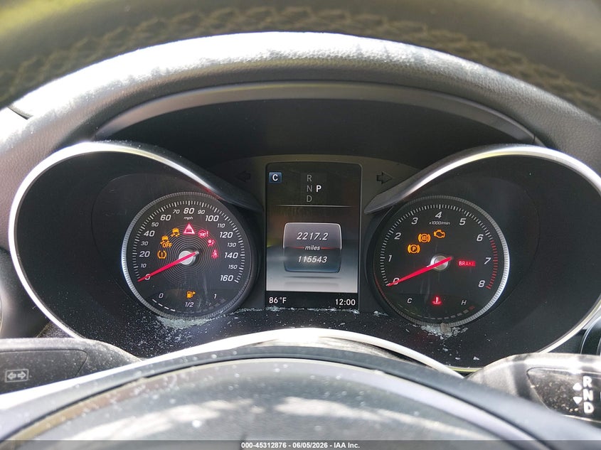 2018 Mercedes-benz C-klasse VIN 55SWF4JB4JU253940 IAAI salvage auction — FRONT & REAR, Salvage Title, sold $2,900 on 2026-07-24 (photo 7)