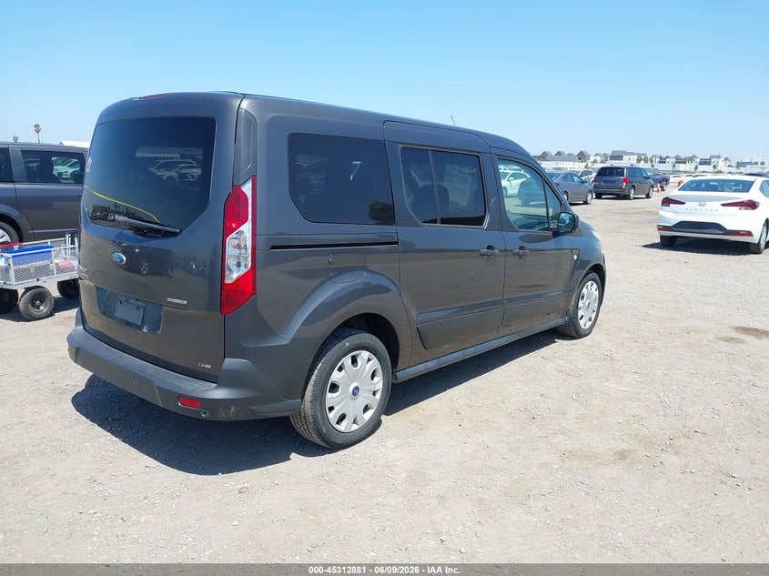2020 Ford Transit connect VIN NM0GE9E2XL1440060 IAAI salvage auction — REAR END, SF97 (California), sold $25 on 2026-07-28 (photo 4)