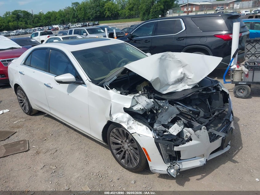 2016 Cadillac Cts VIN 1G6AX5SXXG0113233 IAAI salvage auction — FRONT END, Salvage Title, sold $1,400 on 2026-07-09 (photo 6)