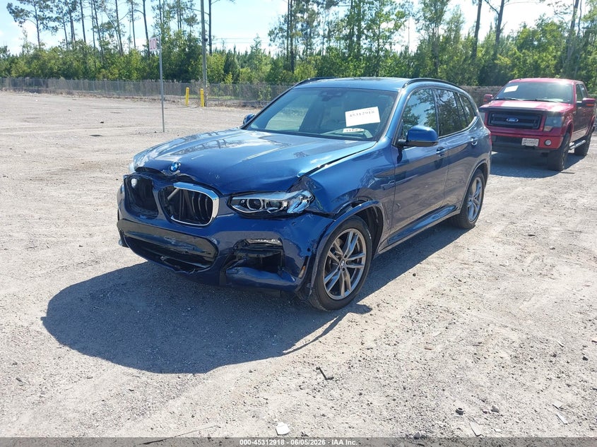 2021 BMW X3 VIN 5UXTY5C01M9G65958 IAAI salvage auction — FRONT END, Salvage Title, sold $14,500 on 2026-07-07 (photo 2)
