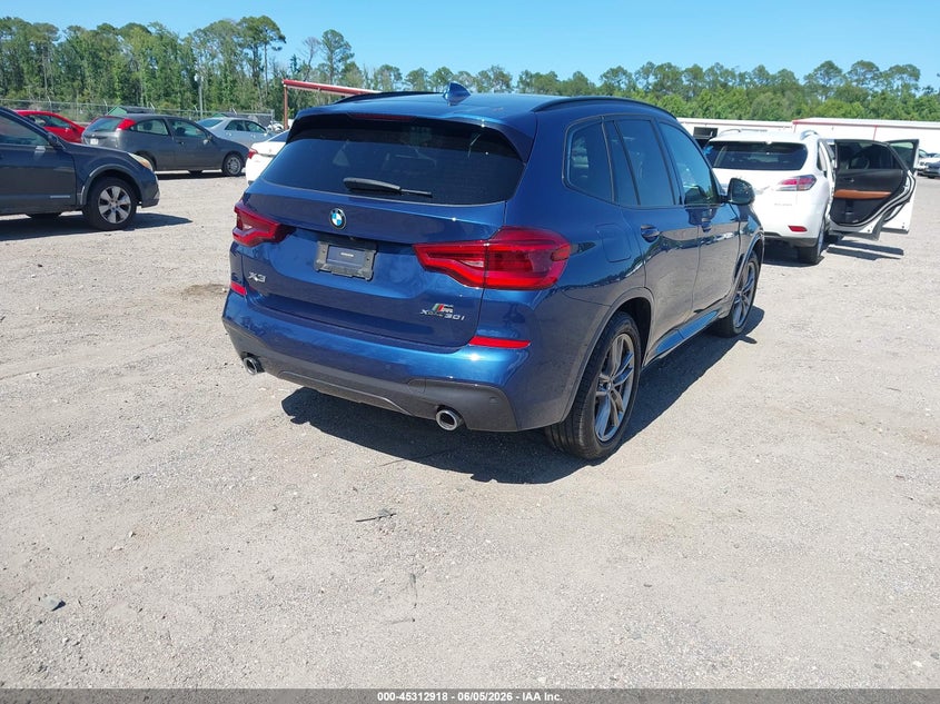 2021 BMW X3 VIN 5UXTY5C01M9G65958 IAAI salvage auction — FRONT END, Salvage Title, sold $14,500 on 2026-07-07 (photo 4)