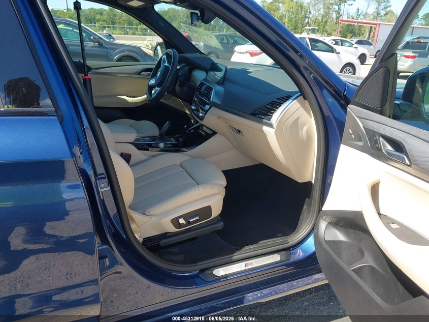 2021 BMW X3 VIN 5UXTY5C01M9G65958 IAAI salvage auction — FRONT END, Salvage Title, sold $14,500 on 2026-07-07 (photo 5)