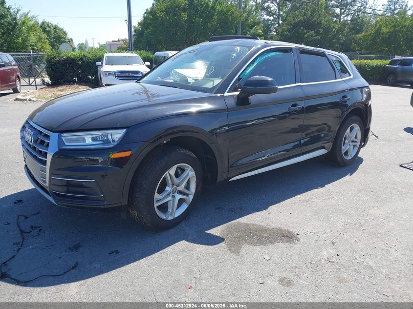 2019 Audi Q5 VIN WA1ANAFY7K2081377 IAAI salvage auction — ROLLOVER, Salvage Title, sold $1,800 on 2026-07-20 (photo 2)