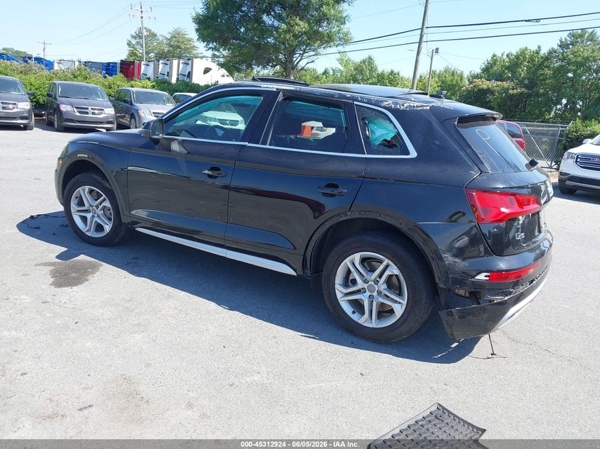 2019 Audi Q5 VIN WA1ANAFY7K2081377 IAAI salvage auction — ROLLOVER, Salvage Title, sold $1,800 on 2026-07-20 (photo 3)
