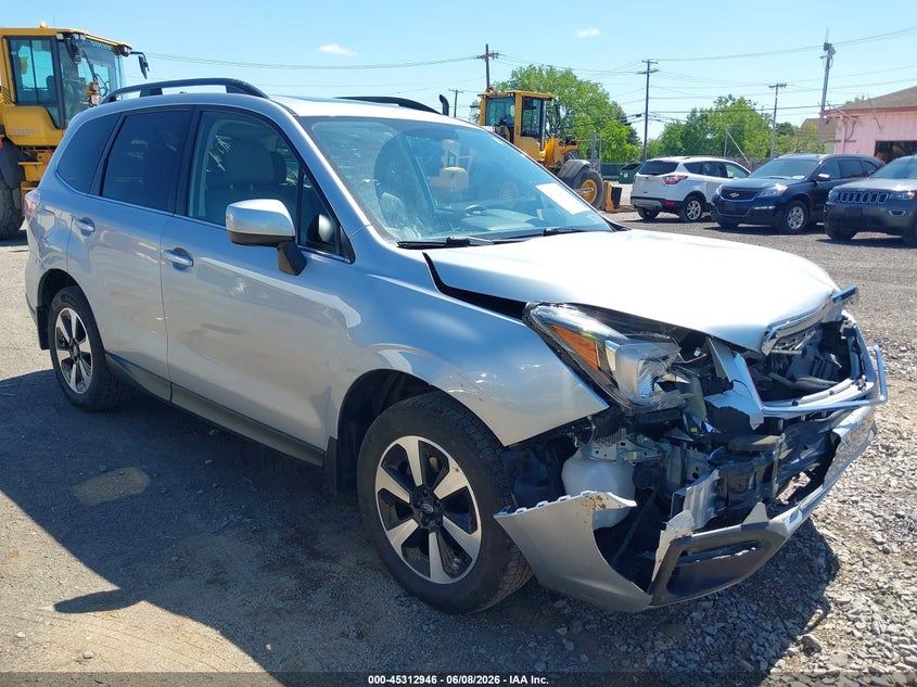 2018 Subaru Forester VIN JF2SJAJC8JH493208 IAAI salvage auction — RIGHT FRONT, Salvage Title, sold $2,850 on 2026-07-15 (photo 1)