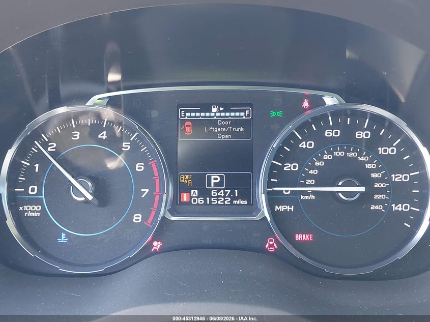 2018 Subaru Forester VIN JF2SJAJC8JH493208 IAAI salvage auction — RIGHT FRONT, Salvage Title, sold $2,850 on 2026-07-15 (photo 7)