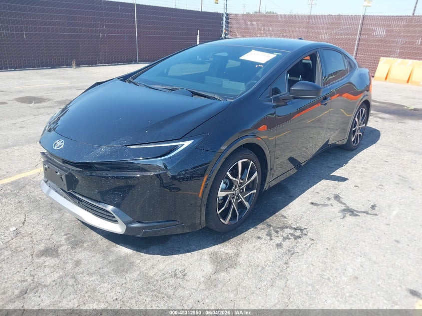 2026 Toyota Prius VIN JTDACACU1T3058234 IAAI salvage auction — RIGHT FRONT, Salvage Title, sold $16,600 on 2026-07-29 (photo 2)