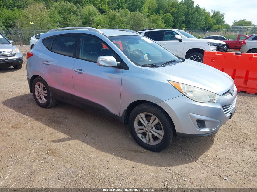 2012 Hyundai Tucson VIN KM8JU3AC3CU495239 IAAI salvage auction — NORMAL WEAR, Clear (Illinois), sold $1,475 on 2026-07-08 (photo 1)