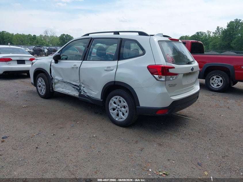 2021 Subaru Forester VIN JF2SKADC3MH571665 IAAI salvage auction — LEFT SIDE, Salvage Title, sold $5,150 on 2026-07-13 (photo 3)