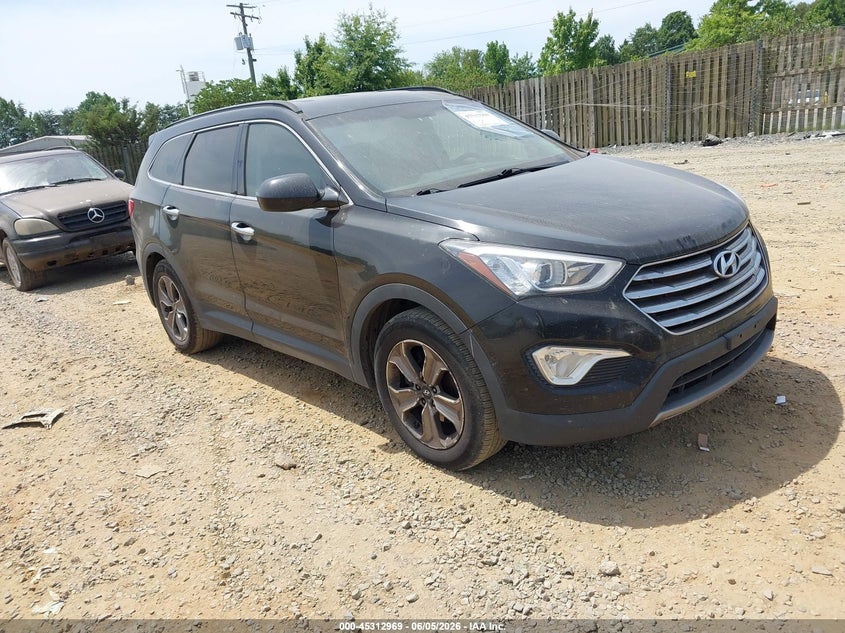 2014 Hyundai Santa fe VIN KM8SM4HF9EU070881 IAAI salvage auction — NORMAL WEAR, Clear (Virginia), sold $1,250 on 2026-07-20 (photo 1)