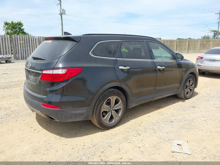 2014 Hyundai Santa fe VIN KM8SM4HF9EU070881 IAAI salvage auction — NORMAL WEAR, Clear (Virginia), sold $1,250 on 2026-07-20 (photo 4)