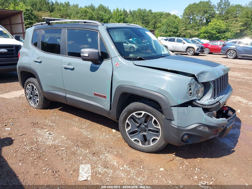 2015 Jeep Renegade VIN ZACCJBCT0FPC17983 IAAI salvage auction — FRONT END, Salvage Title, sold $900 on 2026-07-09 (photo 1)
