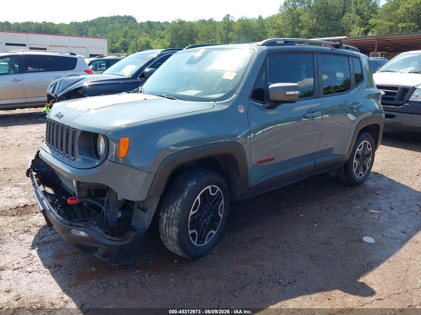 2015 Jeep Renegade VIN ZACCJBCT0FPC17983 IAAI salvage auction — FRONT END, Salvage Title, sold $900 on 2026-07-09 (photo 2)