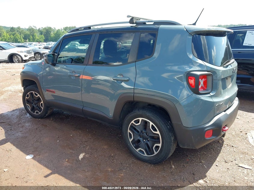 2015 Jeep Renegade VIN ZACCJBCT0FPC17983 IAAI salvage auction — FRONT END, Salvage Title, sold $900 on 2026-07-09 (photo 3)