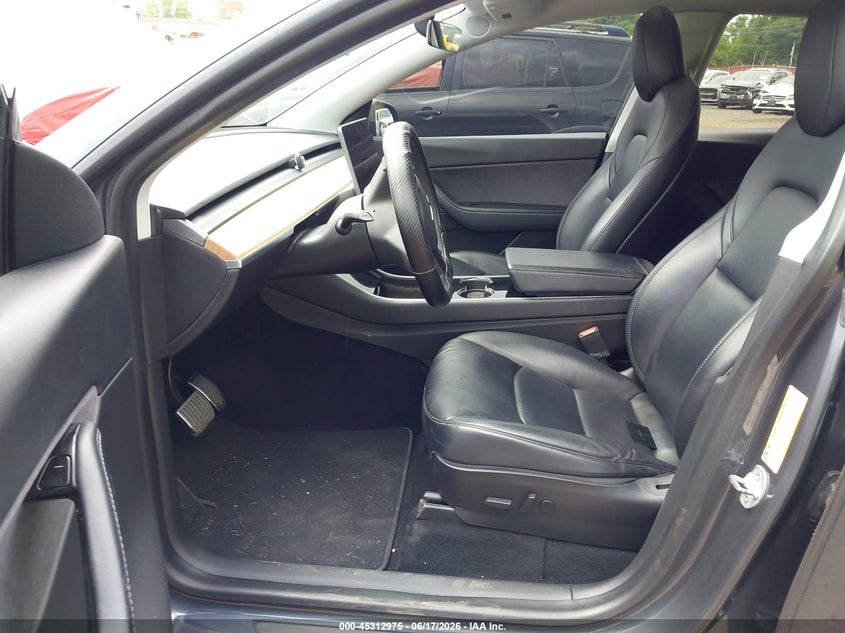2020 Tesla Model y VIN 5YJYGDEE5LF026223 IAAI salvage auction — FRONT END, Salvage Title, sold $8,300 on 2026-07-18 (photo 5)