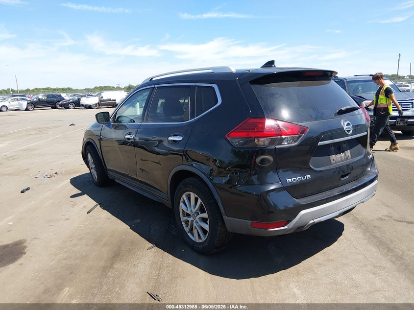 2017 Nissan Rogue VIN KNMAT2MV0HP582276 IAAI salvage auction — LEFT SIDE, Salvage Title, sold $525 on 2026-07-27 (photo 3)