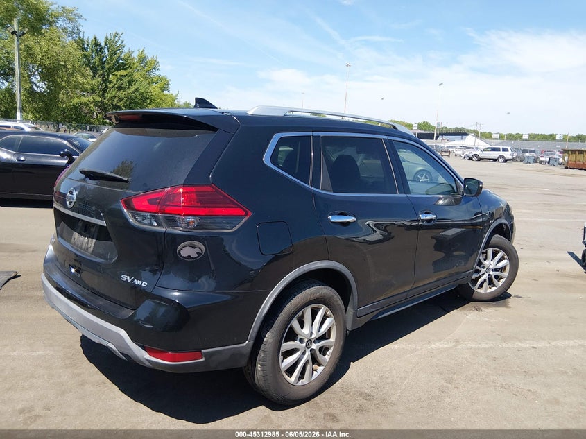 2017 Nissan Rogue VIN KNMAT2MV0HP582276 IAAI salvage auction — LEFT SIDE, Salvage Title, sold $525 on 2026-07-27 (photo 4)