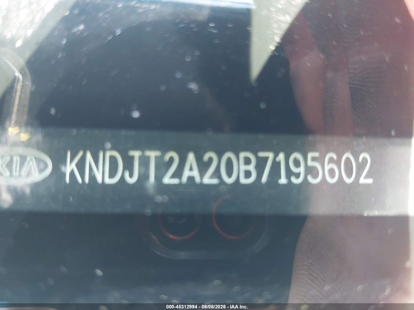 2011 Kia Soul VIN KNDJT2A20B7195602 IAAI salvage auction — REAR END, Salvage (Idaho), sold $25 on 2026-07-08 (photo 9)