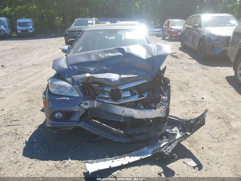 2009 Mercedes-benz C class VIN WDDGF81X99F263577 IAAI salvage auction — FRONT END, Mv-907A (New York), sold $450 on 2026-07-14 (photo 6)