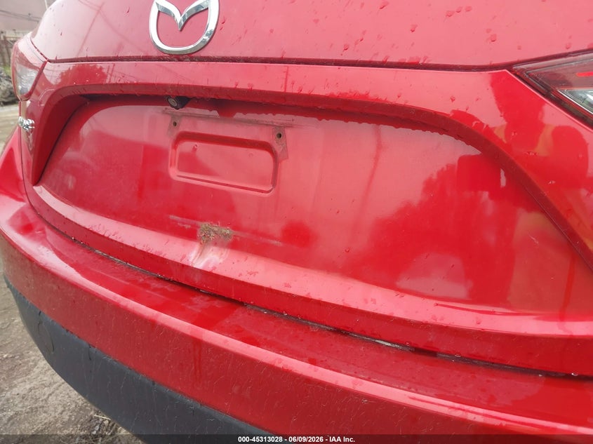 2016 Mazda 3 VIN JM1BM1J79G1331291 IAAI salvage auction — REAR END, Salvage Title, sold $1,400 on 2026-07-09 (photo 6)
