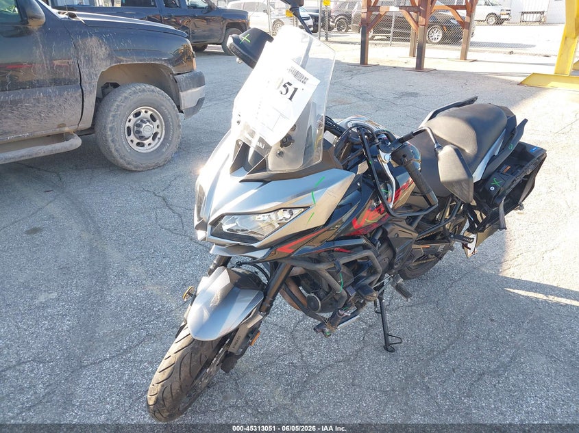 2021 Kawasaki VIN JKALEEF12MDA47876 IAAI salvage auction — SIDE, Salvage (Indiana), sold $2,050 on 2026-07-15 (photo 2)