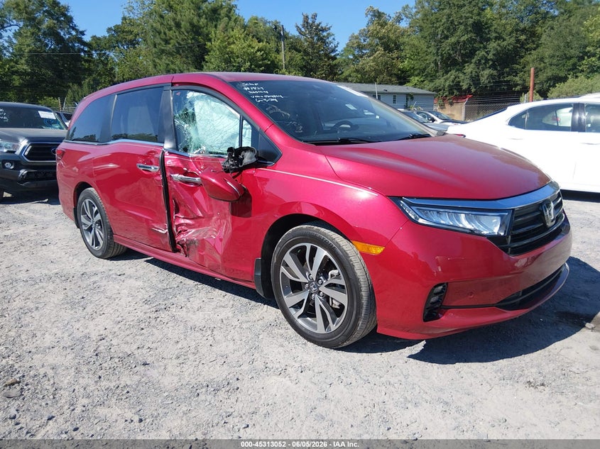 2023 Honda Odyssey VIN 5FNRL6H83PB024834 — IAAI salvage auction photo