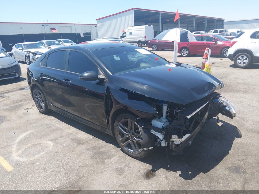 2021 Kia Forte VIN 3KPF34AD5ME286239 IAAI salvage auction — FRONT END, Salvage Title, sold $2,900 on 2026-08-23 (photo 1)