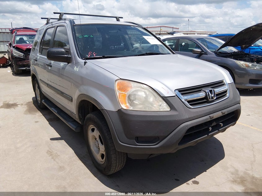 2004 Honda Cr-v VIN JHLRD684X4C020172 IAAI salvage auction — SIDE, Original (Texas), sold $600 on 2026-07-16 (photo 1)