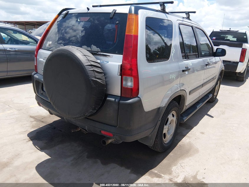 2004 Honda Cr-v VIN JHLRD684X4C020172 IAAI salvage auction — SIDE, Original (Texas), sold $600 on 2026-07-16 (photo 4)