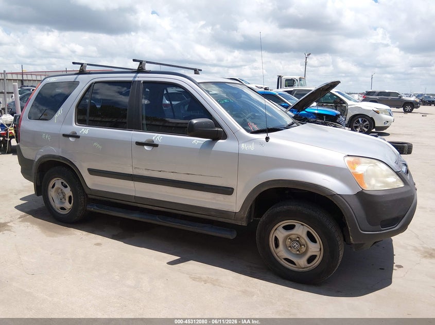 2004 Honda Cr-v VIN JHLRD684X4C020172 IAAI salvage auction — SIDE, Original (Texas), sold $600 on 2026-07-16 (photo 6)