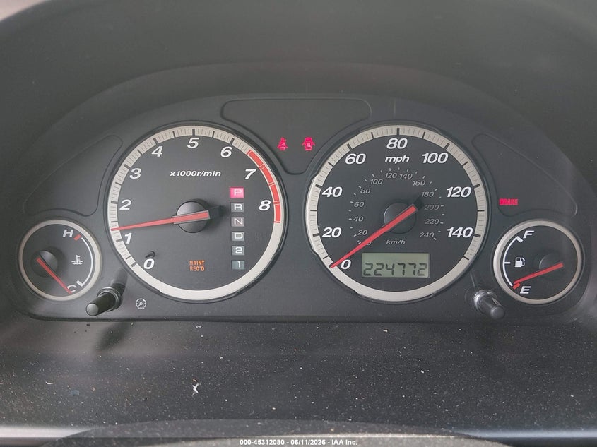 2004 Honda Cr-v VIN JHLRD684X4C020172 IAAI salvage auction — SIDE, Original (Texas), sold $600 on 2026-07-16 (photo 7)
