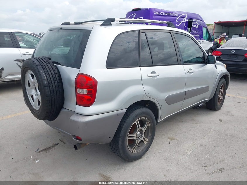 2005 Toyota Rav 4 VIN JTEGD20V650055274 IAAI salvage auction — NORMAL WEAR, Clear (Texas), sold $1,750 on 2026-07-09 (photo 4)