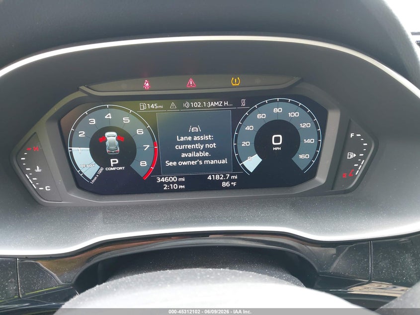 2024 Audi Q3 VIN WA1DECF37R1082607 IAAI salvage auction — FRONT END, Salvage Title, sold $11,950 on 2026-07-09 (photo 7)
