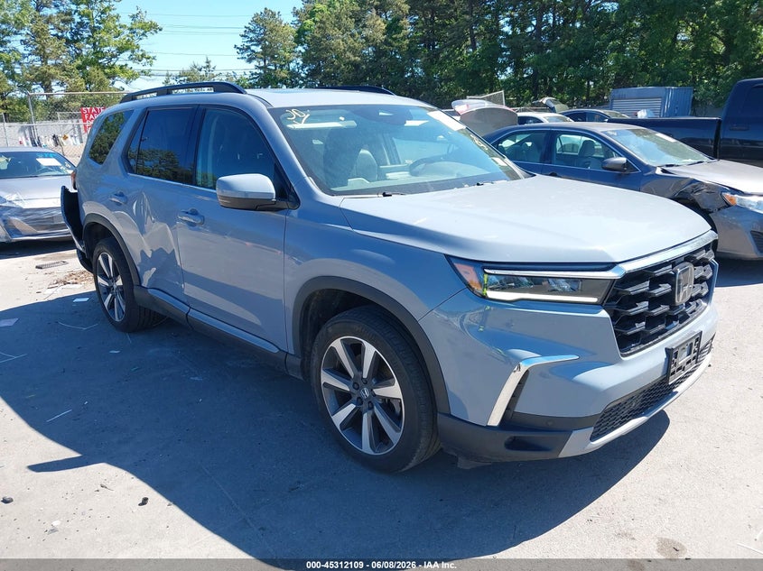 2024 Honda Pilot VIN 5FNYG1H70RB032757 IAAI salvage auction — SIDE, Mv-907A (New York), sold $18,100 on 2026-07-28 (photo 1)