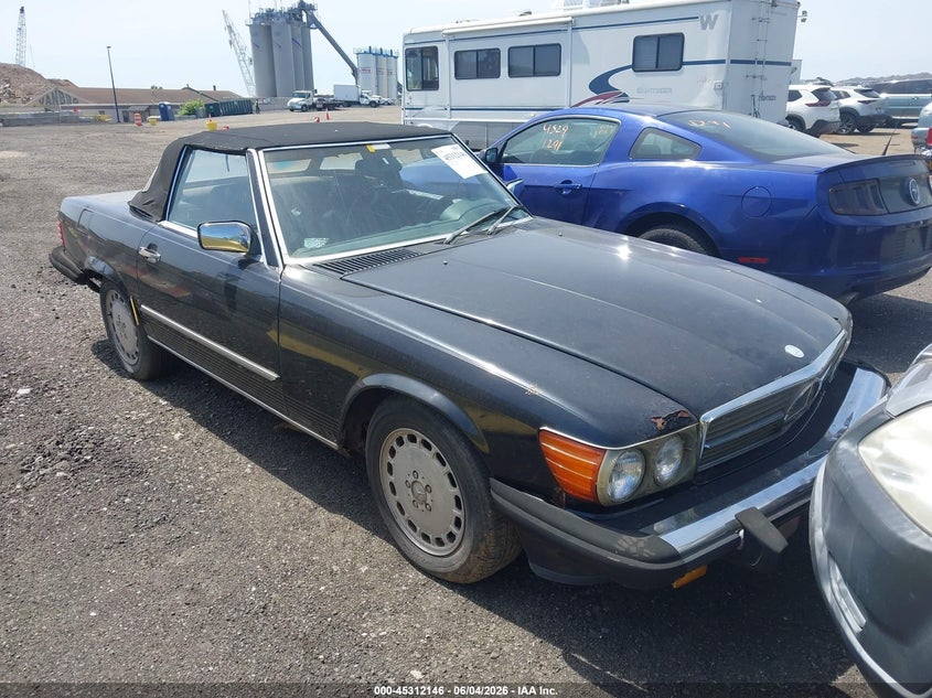 1989 Mercedes-benz VIN WDBBA48D7KA094426 IAAI salvage auction — NORMAL WEAR, Clear (New York), sold $1,575 on 2026-07-07 (photo 1)