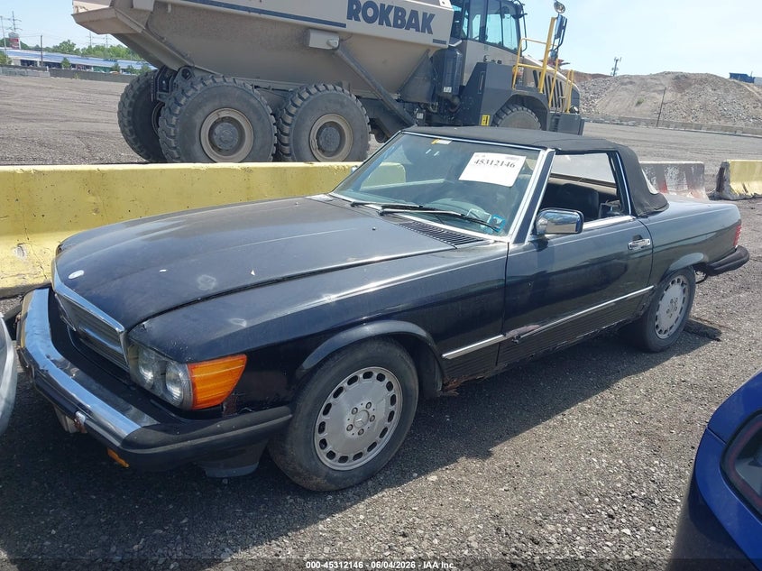 1989 Mercedes-benz VIN WDBBA48D7KA094426 IAAI salvage auction — NORMAL WEAR, Clear (New York), sold $1,575 on 2026-07-07 (photo 6)