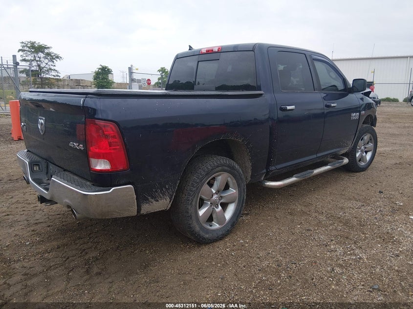2013 Ram 1500 VIN 1C6RR7LT8DS572155 IAAI salvage auction — FRONT END, Salvage Title, sold $1,400 on 2026-08-03 (photo 4)