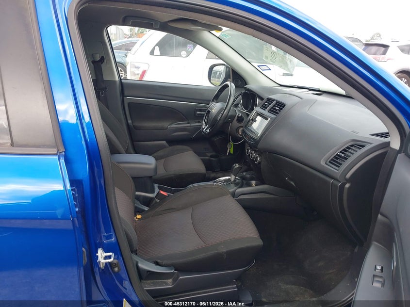 2017 Mitsubishi Outlander VIN JA4AP3AU9HZ062582 IAAI salvage auction — FRONT END, Salvage (Texas), sold $1,750 on 2026-07-21 (photo 5)