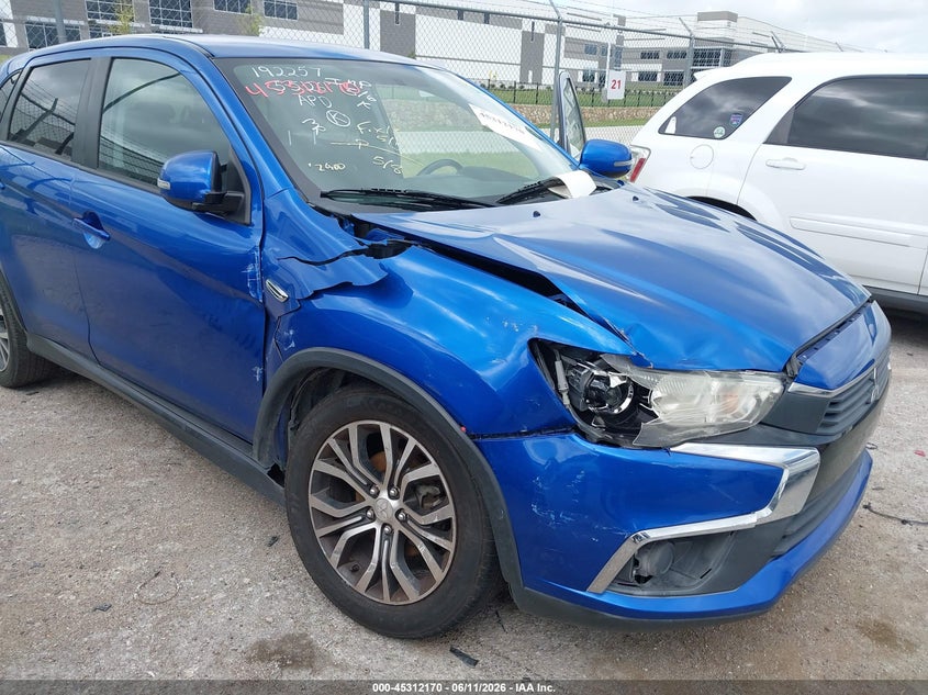 2017 Mitsubishi Outlander VIN JA4AP3AU9HZ062582 IAAI salvage auction — FRONT END, Salvage (Texas), sold $1,750 on 2026-07-21 (photo 6)