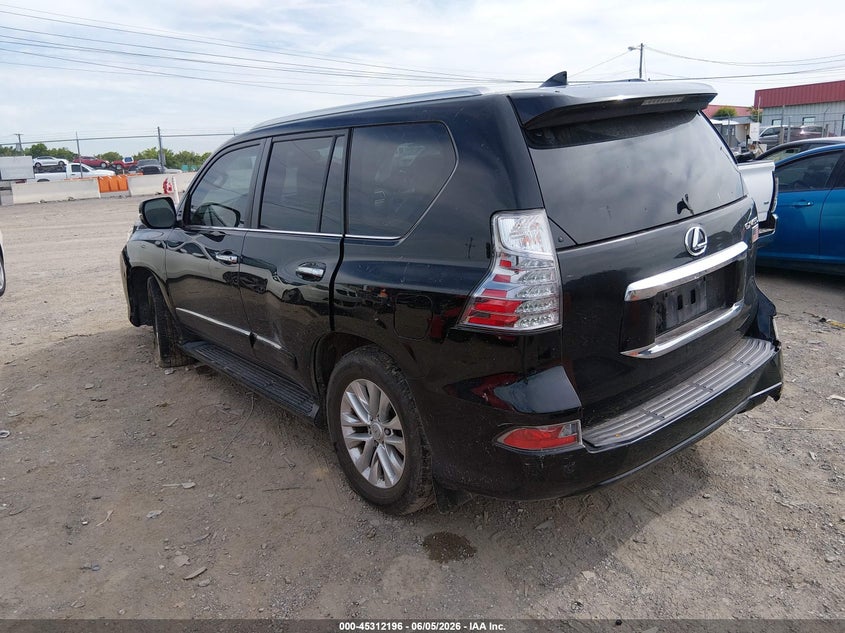 2016 Lexus Gx VIN JTJBM7FX0G5140344 IAAI salvage auction — RIGHT SIDE, Salvage Title, sold $8,625 on 2026-07-09 (photo 3)