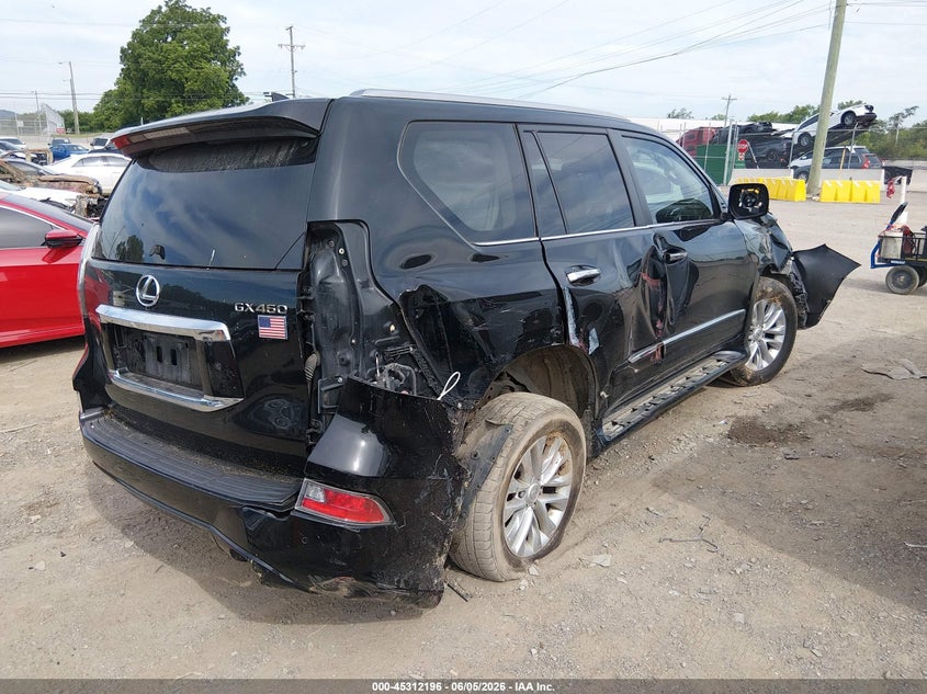 2016 Lexus Gx VIN JTJBM7FX0G5140344 IAAI salvage auction — RIGHT SIDE, Salvage Title, sold $8,625 on 2026-07-09 (photo 4)