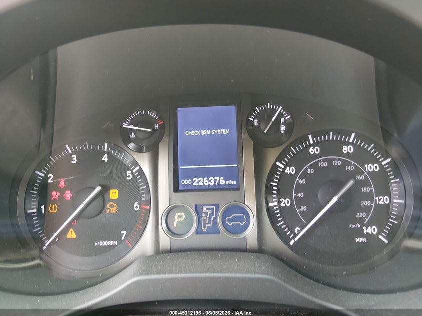2016 Lexus Gx VIN JTJBM7FX0G5140344 IAAI salvage auction — RIGHT SIDE, Salvage Title, sold $8,625 on 2026-07-09 (photo 7)