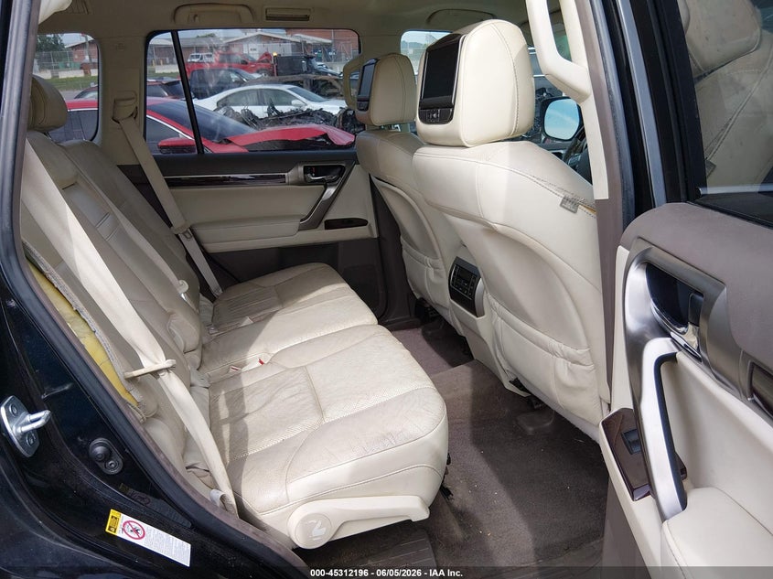 2016 Lexus Gx VIN JTJBM7FX0G5140344 IAAI salvage auction — RIGHT SIDE, Salvage Title, sold $8,625 on 2026-07-09 (photo 8)