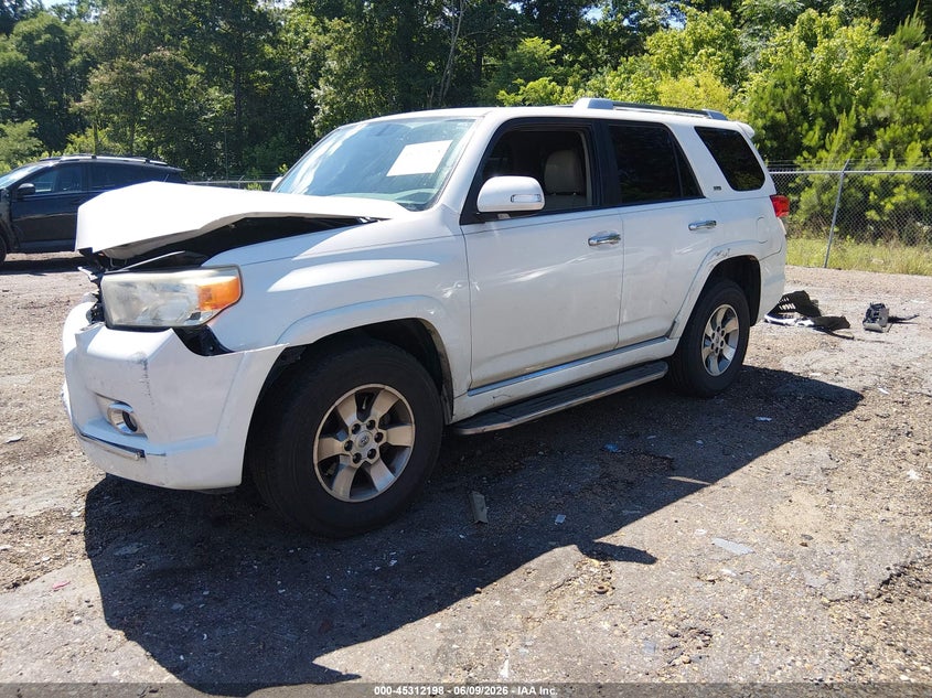 2012 Toyota 4runner VIN JTEZU5JR5C5038879 IAAI salvage auction — FRONT END, Salvage Title, sold $3,350 on 2026-07-12 (photo 2)
