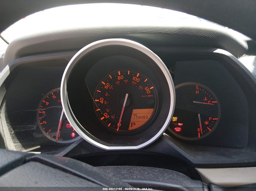 2012 Toyota 4runner VIN JTEZU5JR5C5038879 IAAI salvage auction — FRONT END, Salvage Title, sold $3,350 on 2026-07-12 (photo 7)