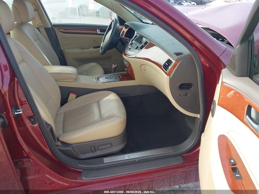 2013 Hyundai Genesis VIN KMHGC4DD4DU227602 IAAI salvage auction — FRONT END, Salvage Title, sold $1,000 on 2026-07-09 (photo 5)