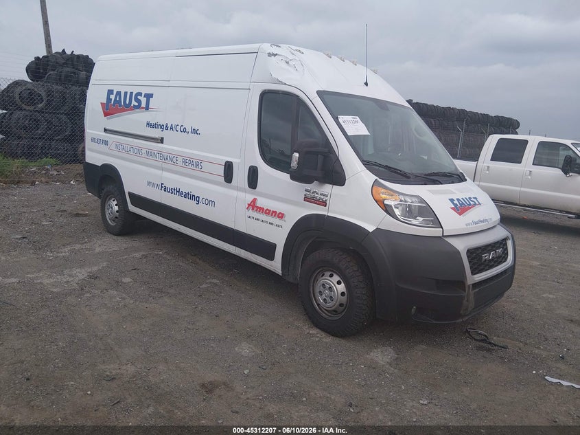 2021 Ram Promaster city VIN 3C6LRVDG5ME585489 IAAI salvage auction — ROOF, Salvage Title, sold $7,200 on 2026-07-22 (photo 1)