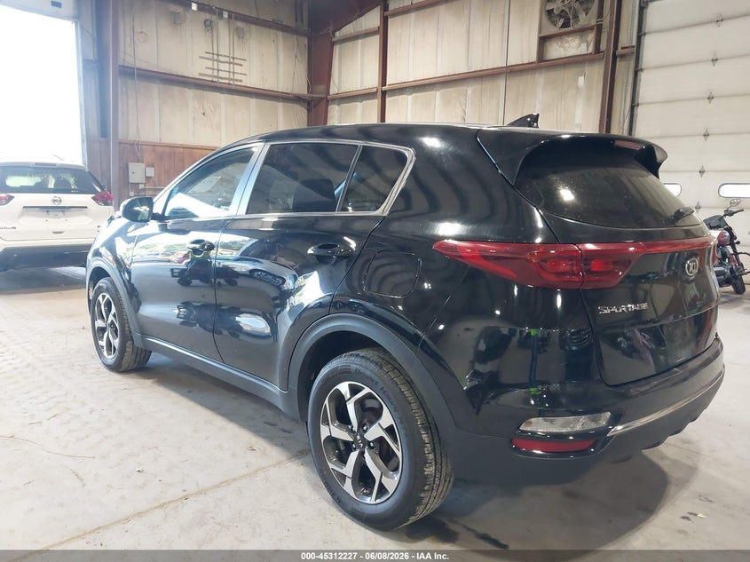 2020 Kia Sportage VIN KNDPMCAC0L7837713 IAAI salvage auction — FRONT END, Salvage Title, sold $1,750 on 2026-07-15 (photo 3)