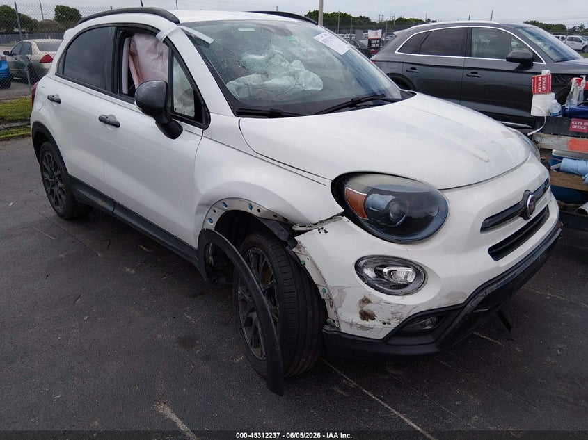 2018 Fiat 500x VIN ZFBCFXCB5JP655722 IAAI salvage auction — RIGHT FRONT, Salvage Title, sold $700 on 2026-07-09 (photo 6)