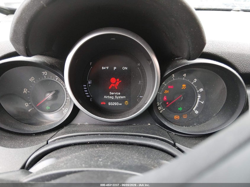 2018 Fiat 500x VIN ZFBCFXCB5JP655722 IAAI salvage auction — RIGHT FRONT, Salvage Title, sold $700 on 2026-07-09 (photo 7)